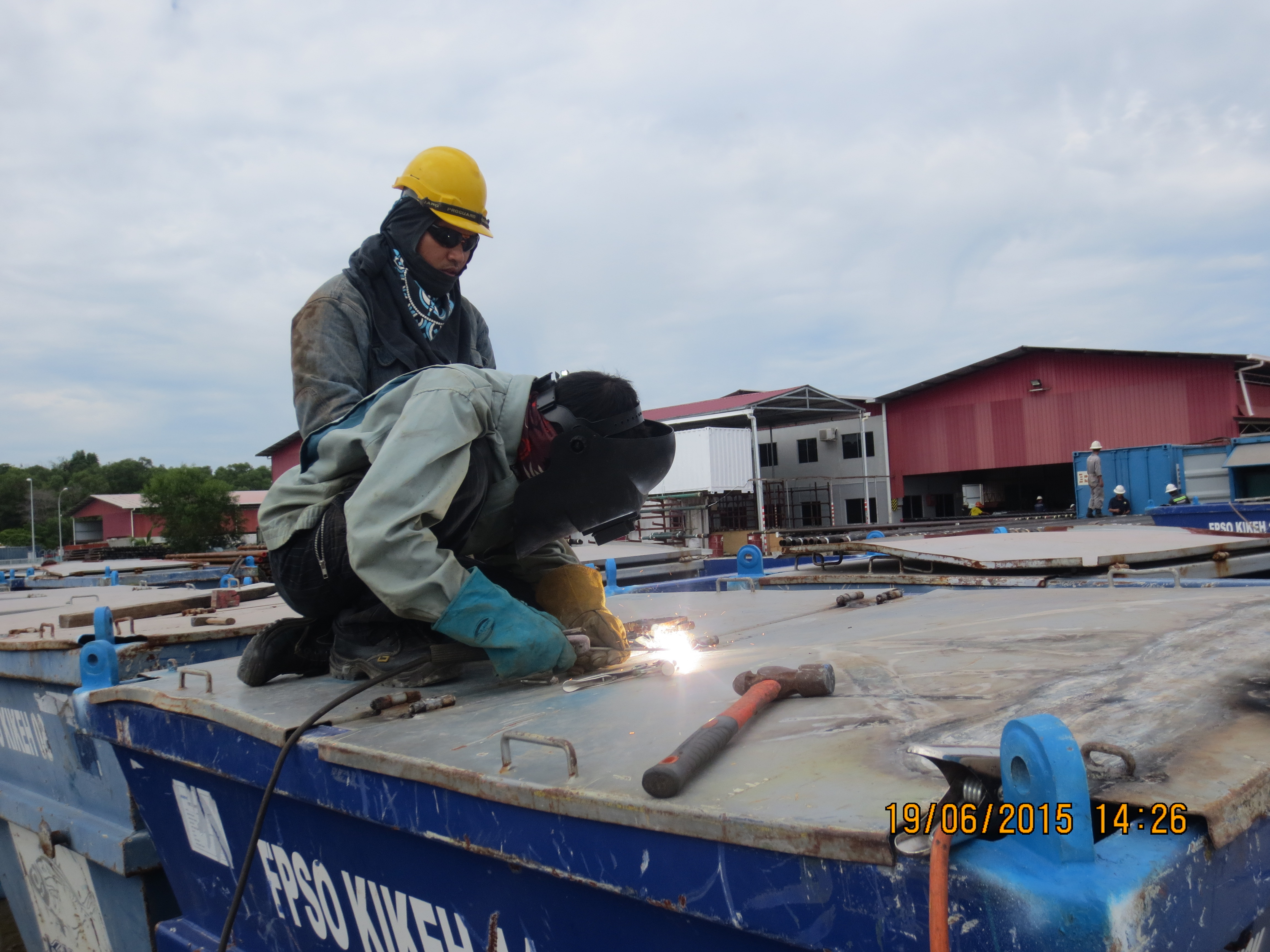 MDPC Trash Skid Repair Piture1