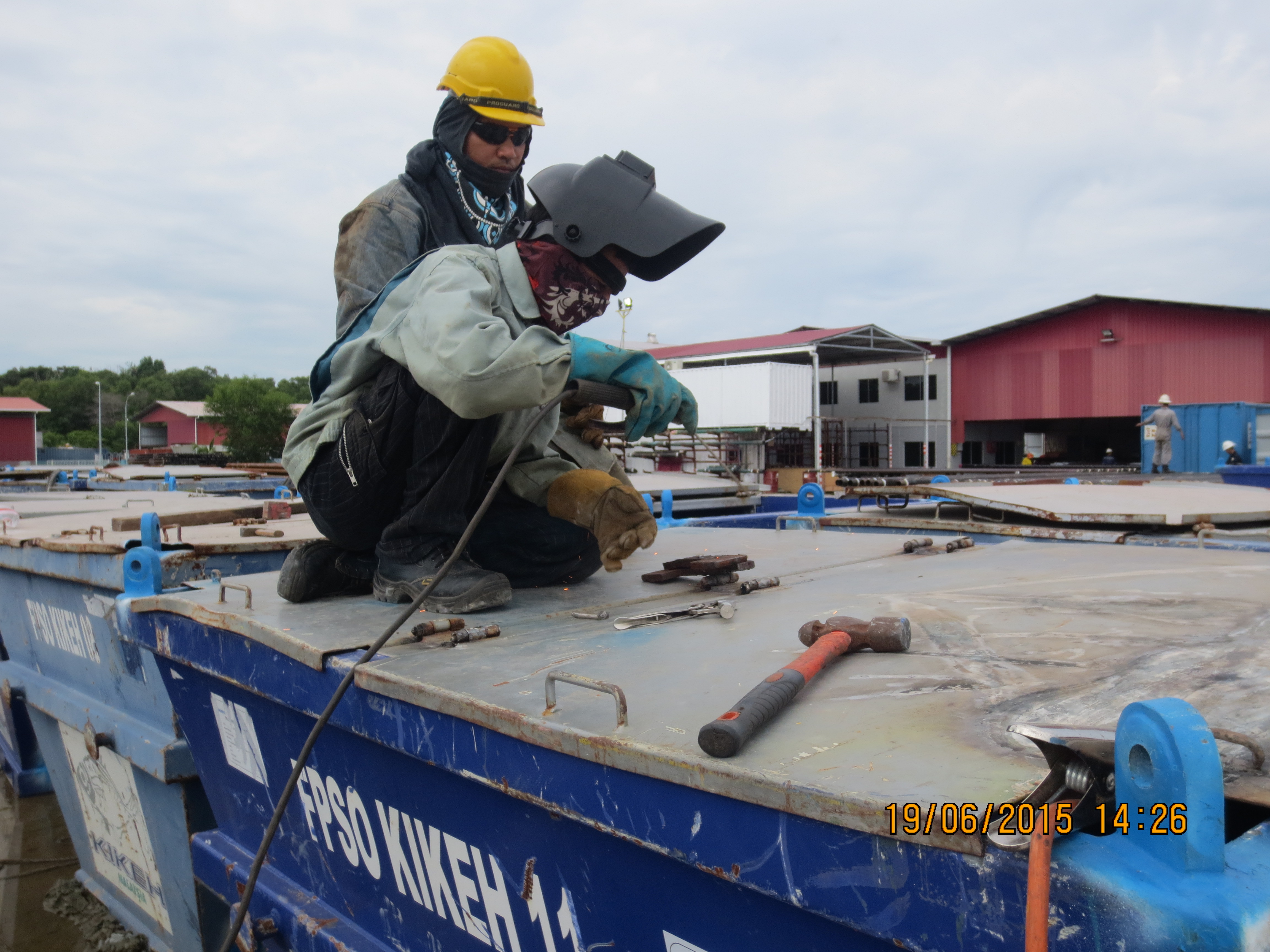 MDPC Trash Skid Repair Piture2