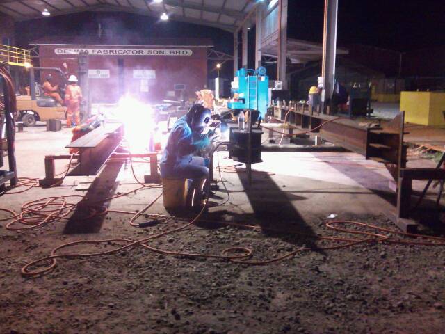 Oil and Gas Fabrication Work by HTESB
