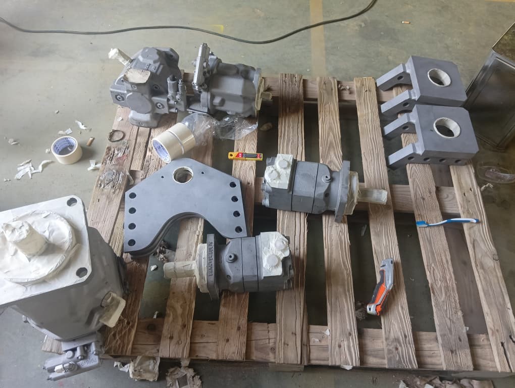 Blasting Painting Hydraulic Motor 2