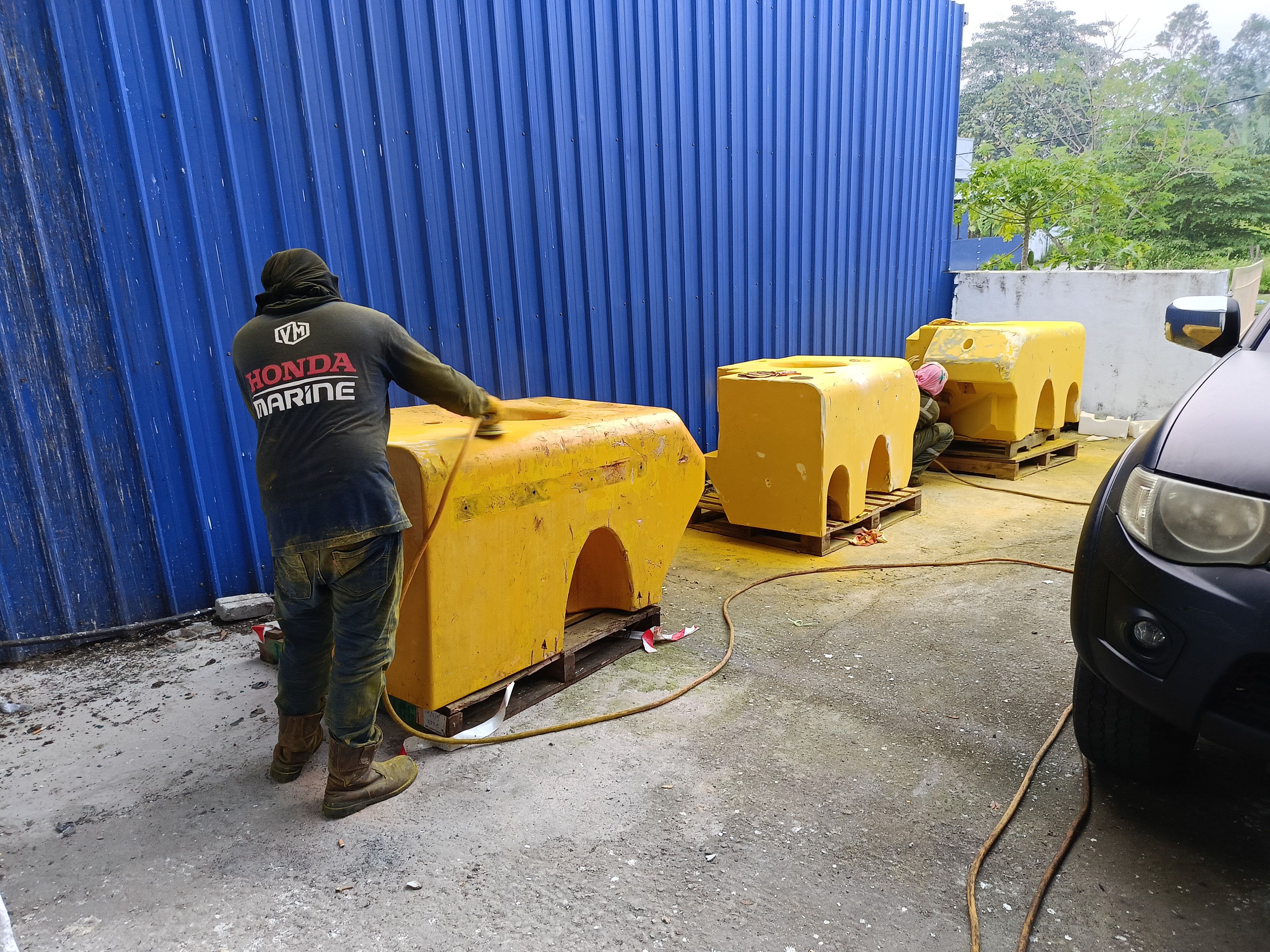 ROV Bouyancy Repair 2