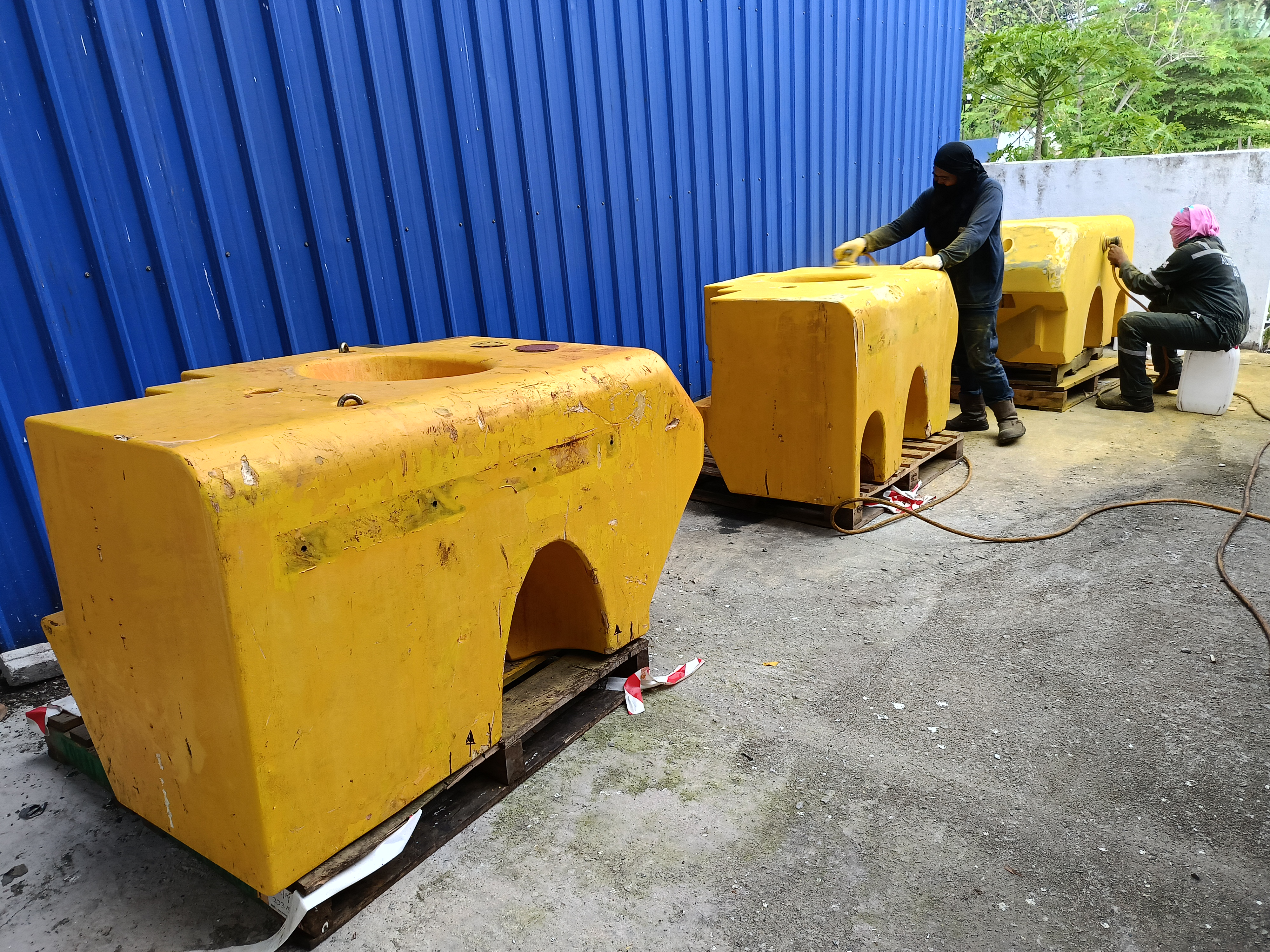 ROV Bouyancy Repair 3